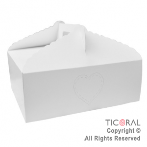 CAJA TARTA GRANDE 30 X 30 X 10 CM 10 UNIDADES X 1